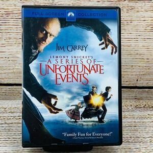 Lemony‎ Snicket's A Series of Unfortunate Events [2004 DVD] Full Screen